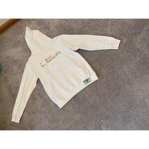 Bad Hamster White Hoodie Colorful Graphic Print Medium